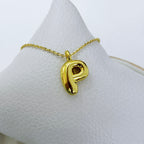 Collar Ajustable Inicial Burbuja