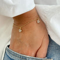 Pulsera con Flores