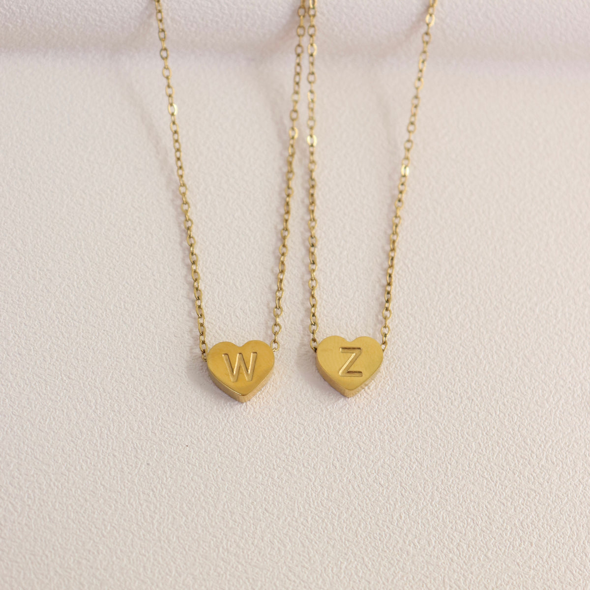 Collar Inicial Corazón