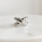 Anillo Chunky Cruzado