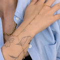 Hand Chain Cristales