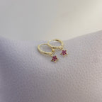 Dangles Estrella Fucsia
