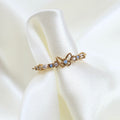 Anillo Mariposa Celeste