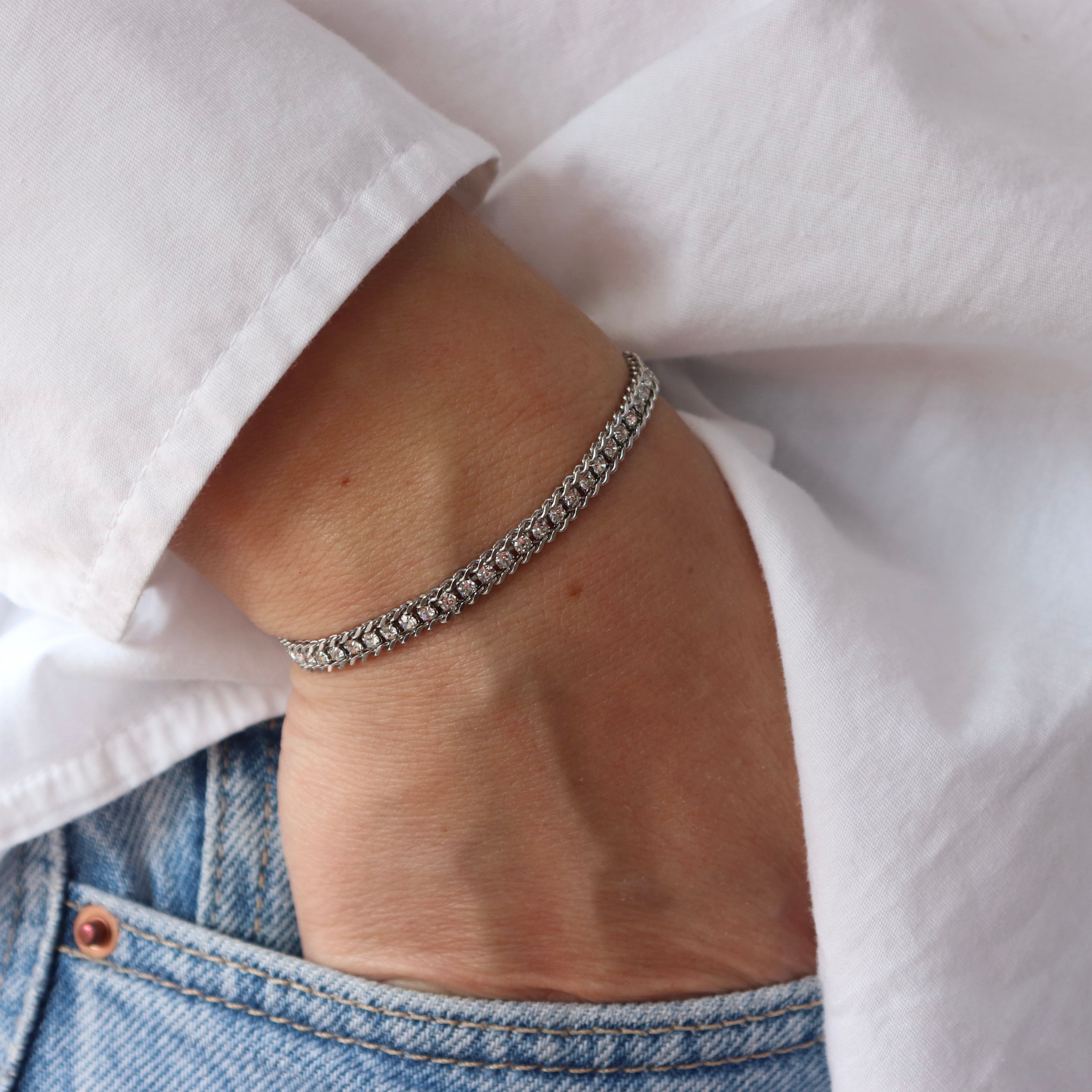 Pulsera con Cristales