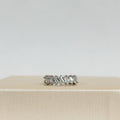 Anillo Cristales Baguette