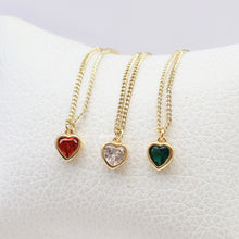 Cargar imagen en el visor de la galería, Collar Corazón Color
