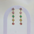 Aretes Largos Colores
