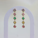 Aretes Largos Colores