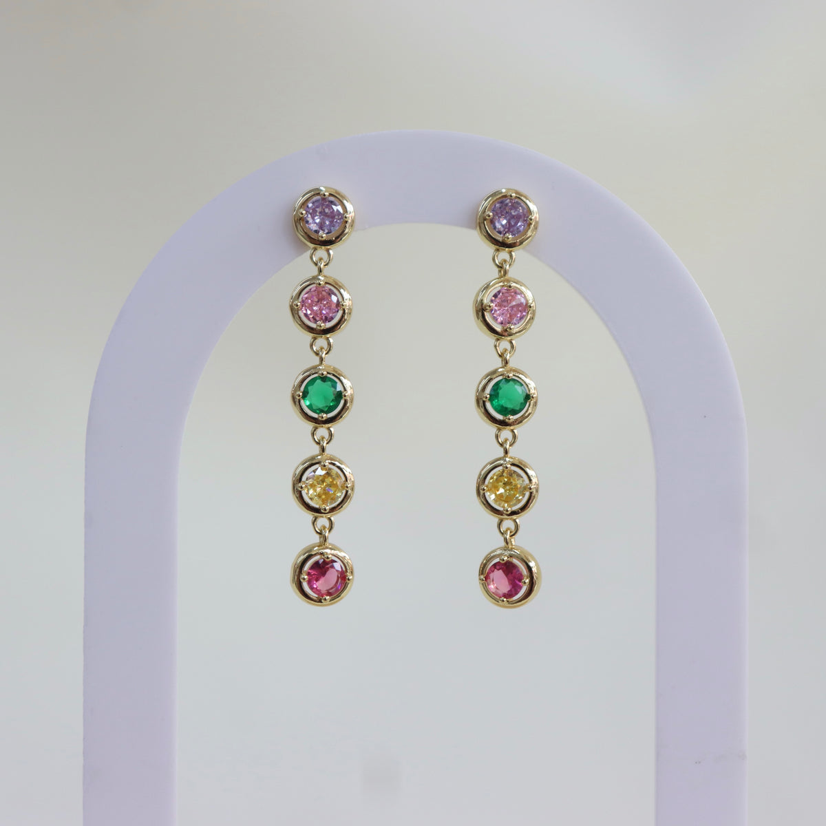 Aretes Largos Colores