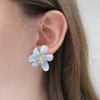 Studs Flor Celeste