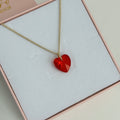 Collar Corazón Cristal