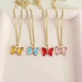 Collar Mariposa Color
