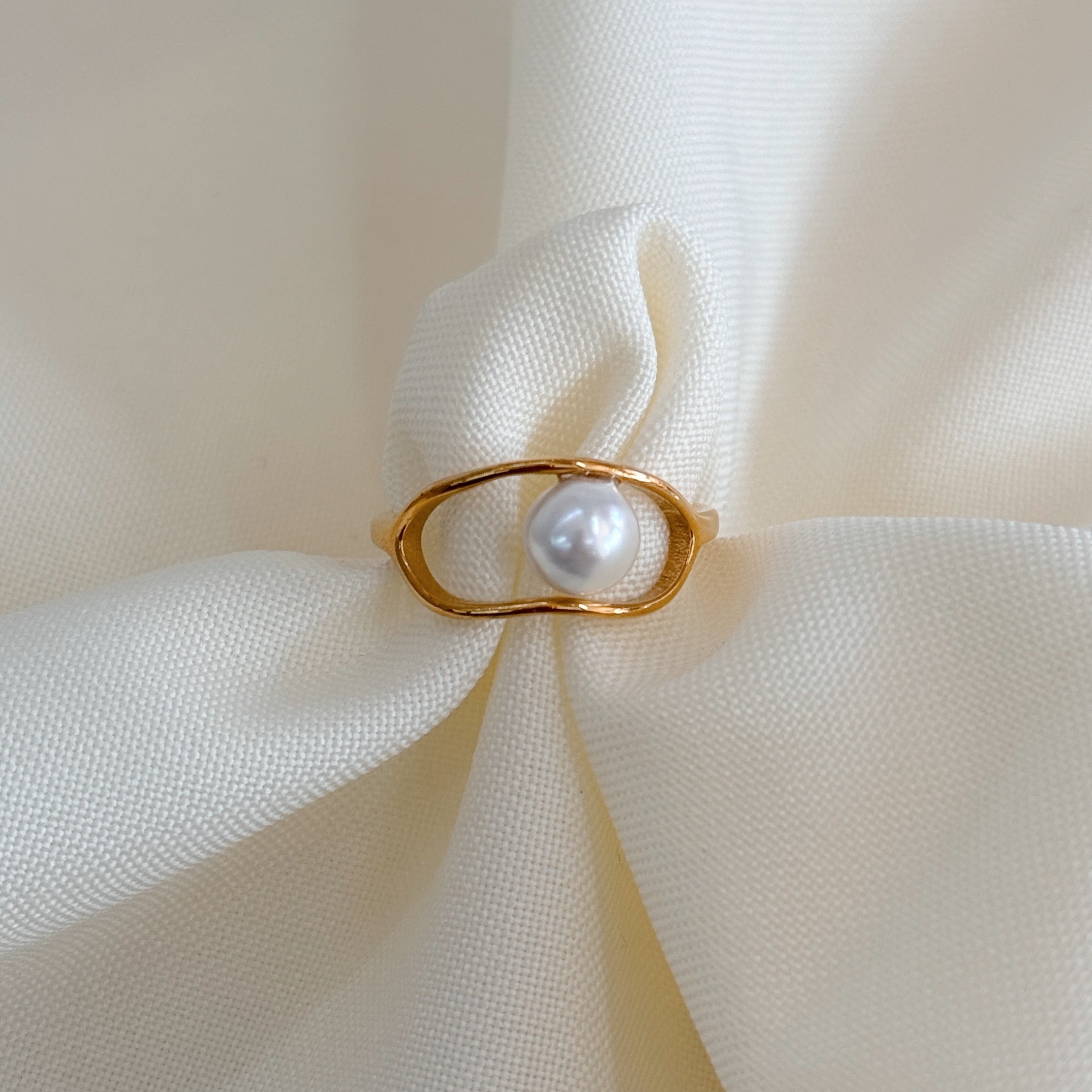 Anillo con Perla