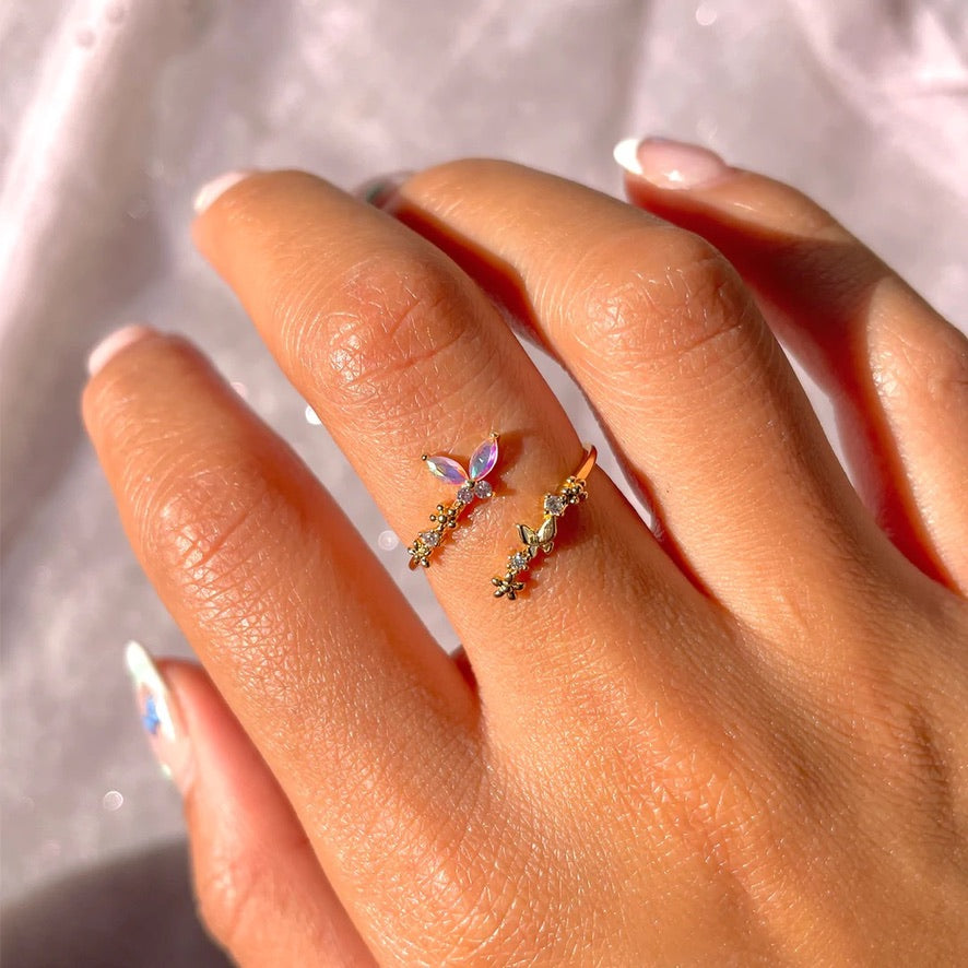 Anillo Mariposa Ajustable
