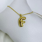 Collar Ajustable Inicial Burbuja