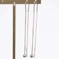 Aretes Largos Bolita