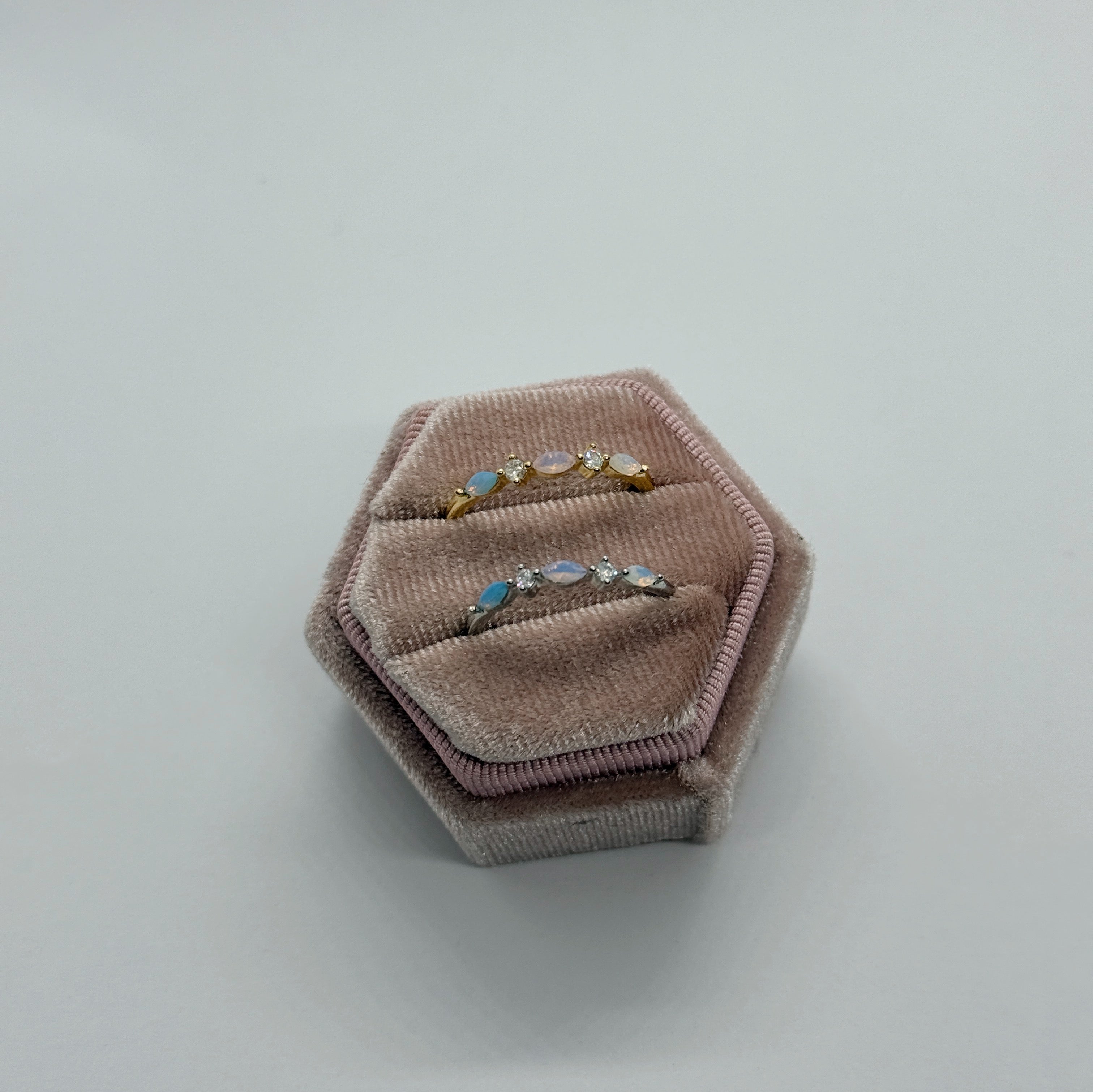 Anillo Cristales Tornasol