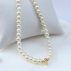 Collar Perlas Inicial