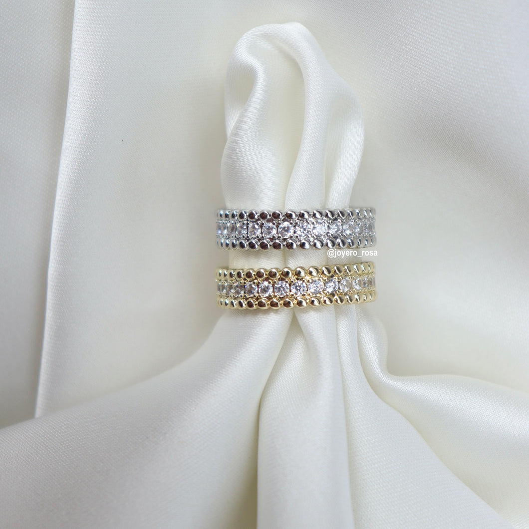 Anillo Cristales