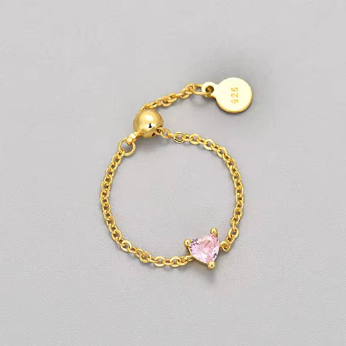 Anillo Ajustable Corazón