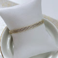 Pulsera Ajustable Tennis Triple