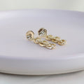 Aretes Largos Eslabones