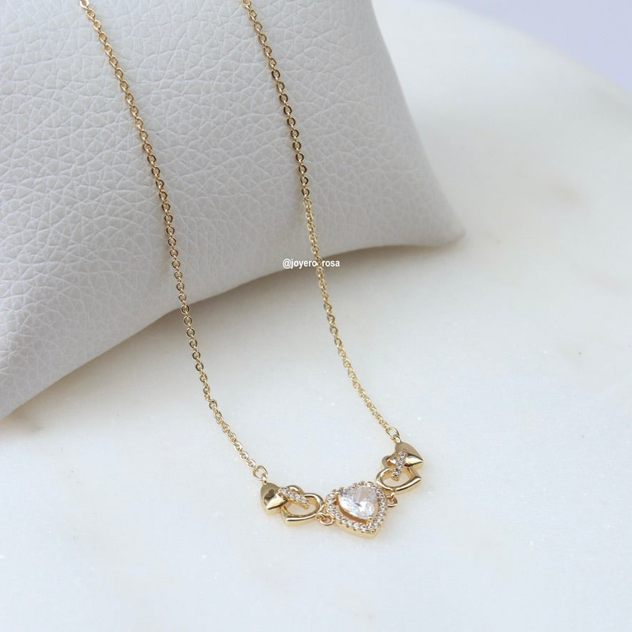 Collar Corazones