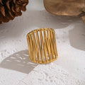 Anillo Chunky Líneas
