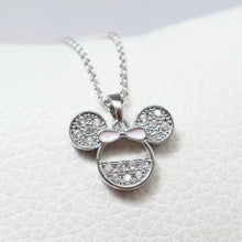 Cargar imagen en el visor de la galería, Collar Minnie Lazo Rosado
