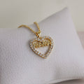 Collar Corazón Mamá