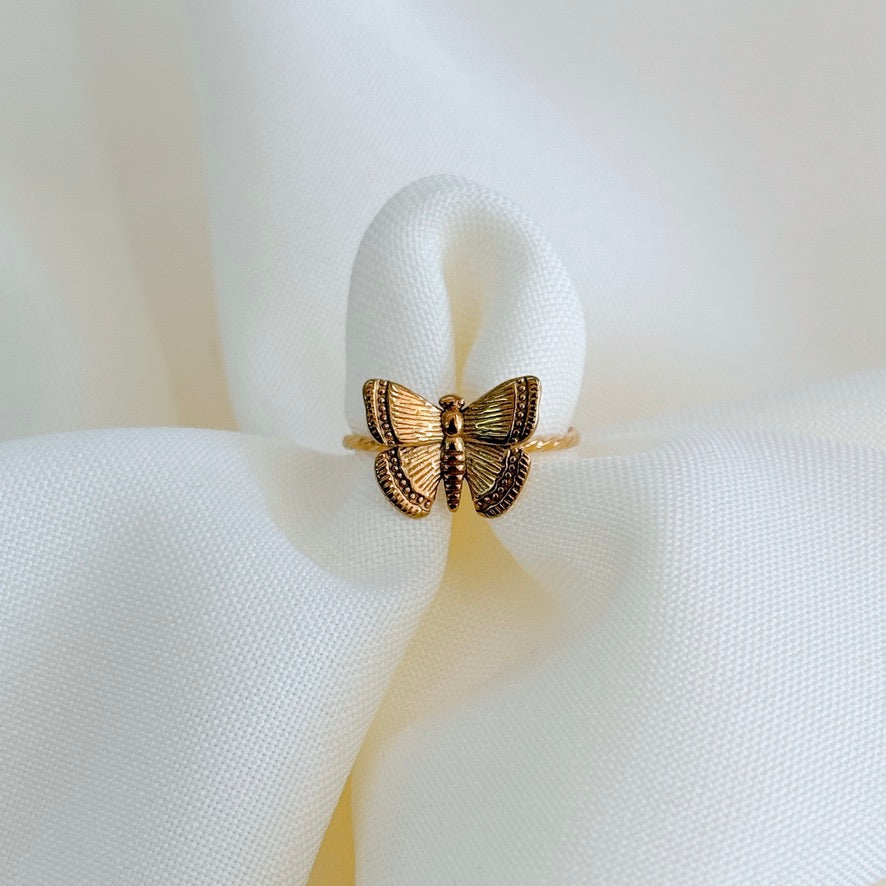 Anillo Ajustable Mariposa
