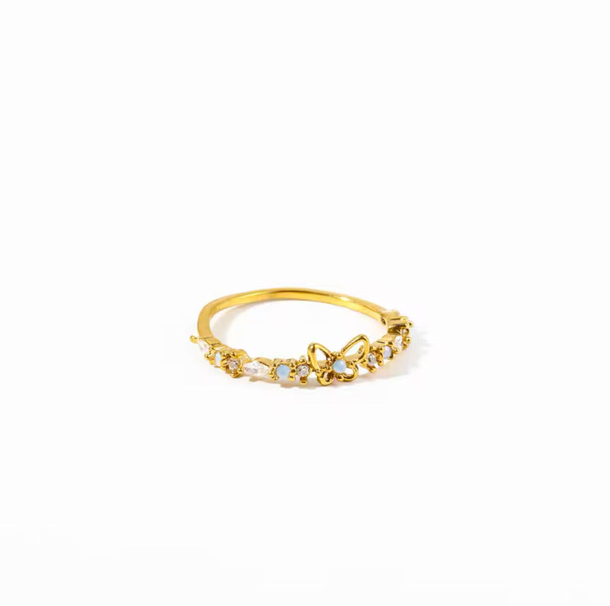 Anillo Mariposa Celeste