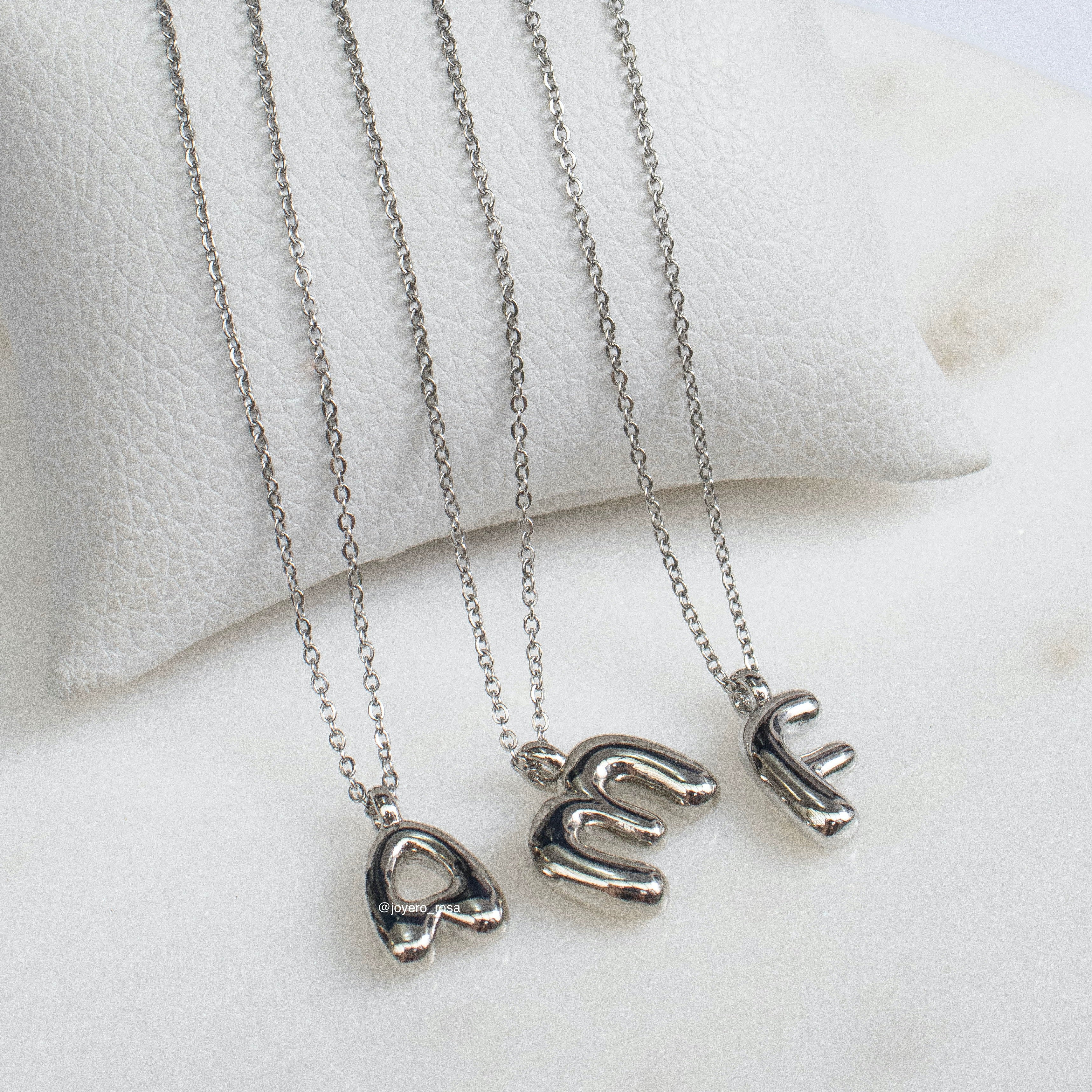 Collar Inicial Burbuja