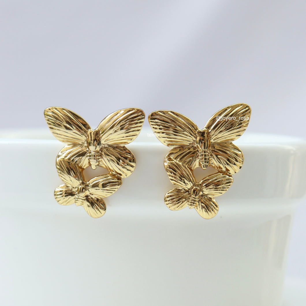 Aretes Mariposas