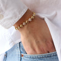 Pulsera Corazones con Cristales