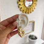 Semi Hoops Twisted Chunky