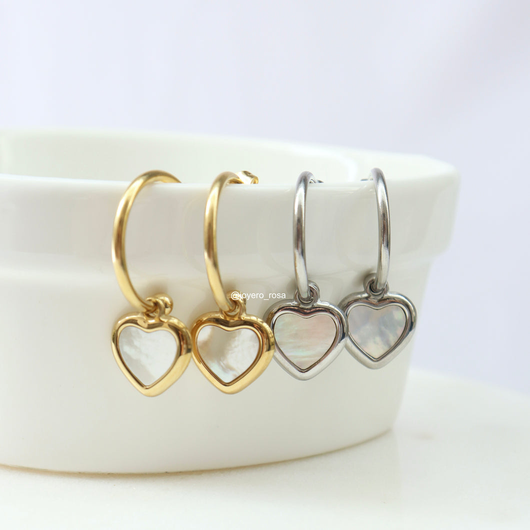 Semi Hoops Corazón