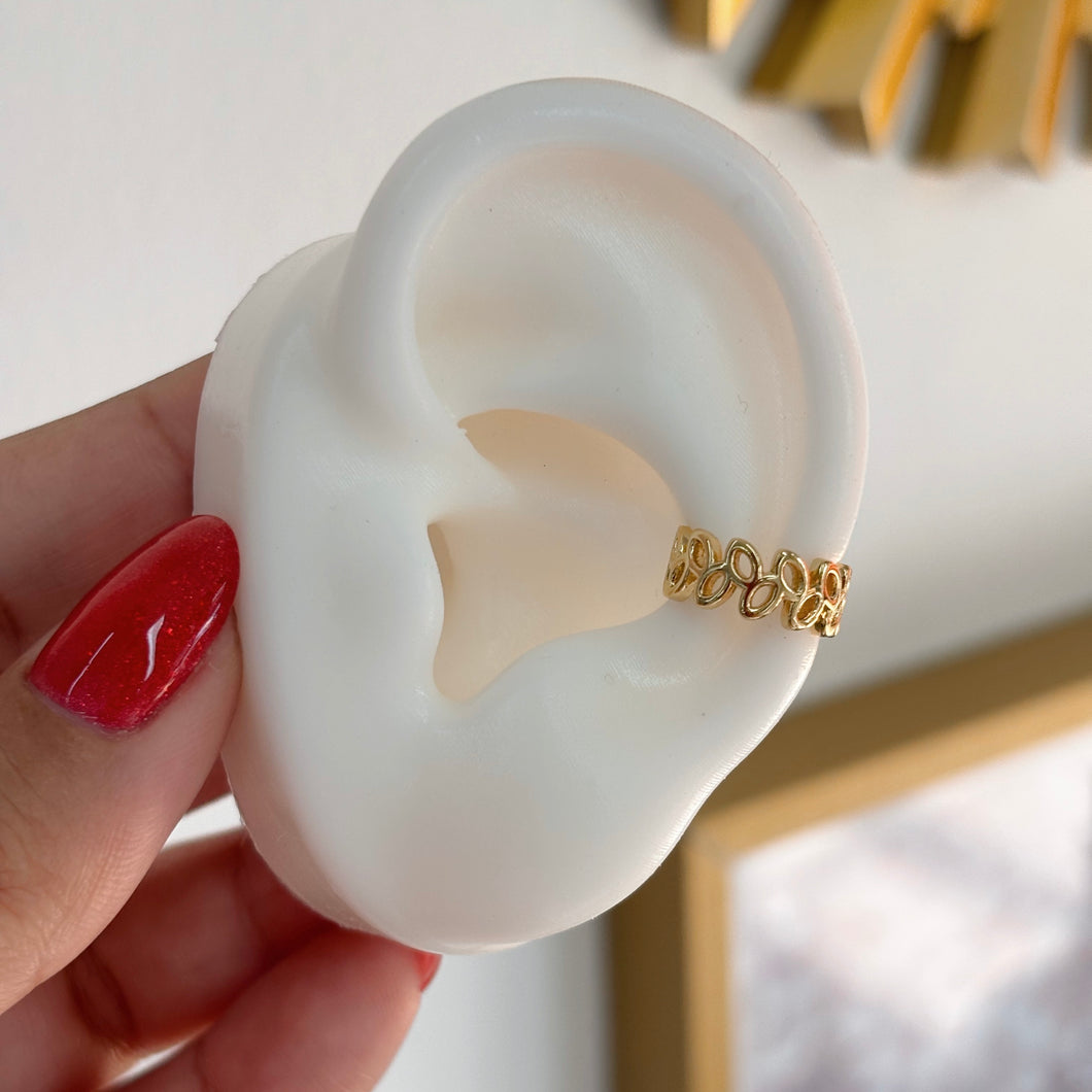 Earcuff Hojas