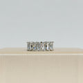 Anillo Cristales Baguette