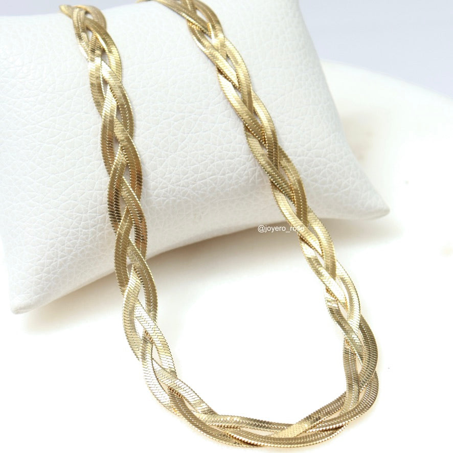 Collar Snake Trenzado