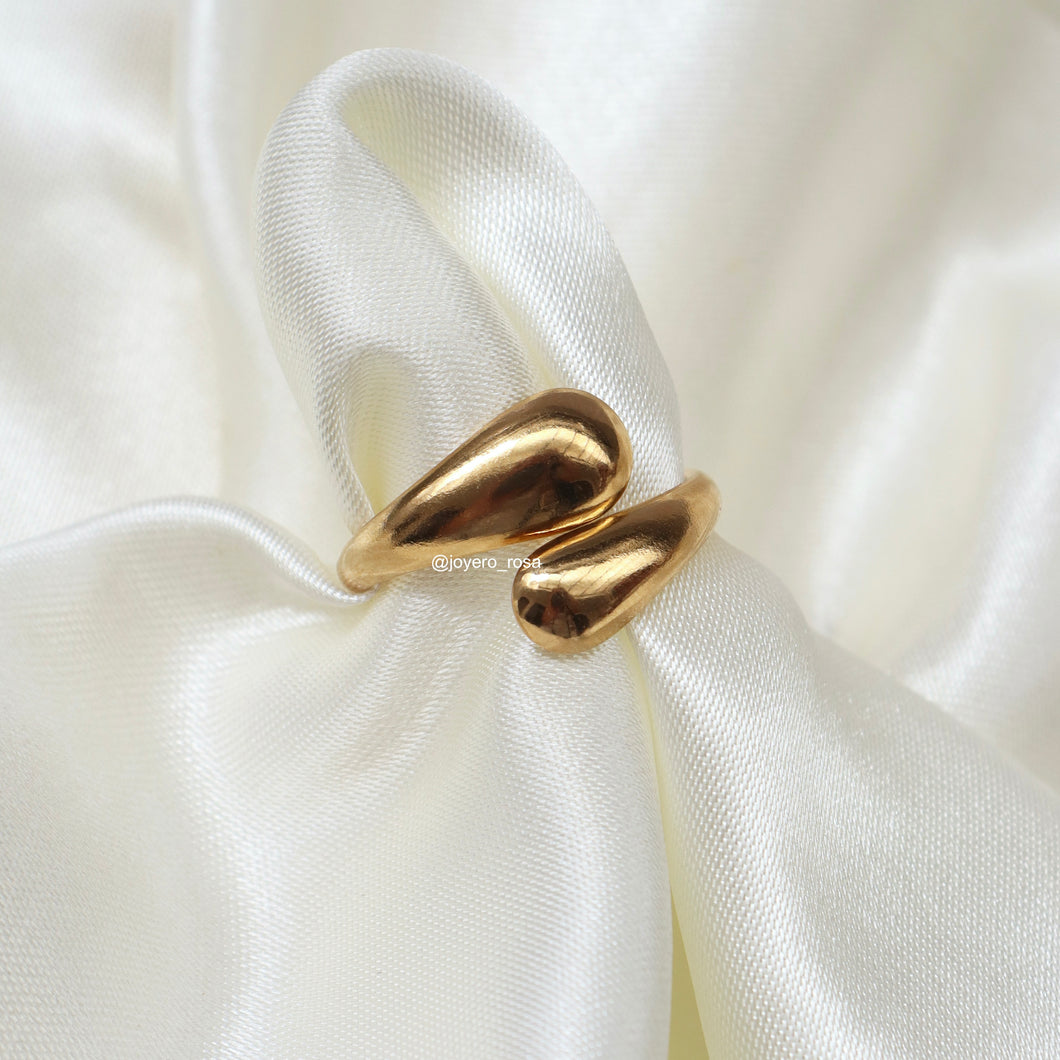 Anillo Gotas Chunky