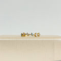 Anillo Ajustable Cristales Tornasol