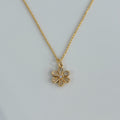 Collar Ajustable Flor con Cristales