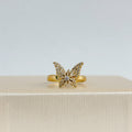 Anillo Ajustable Anti Estrés Mariposa