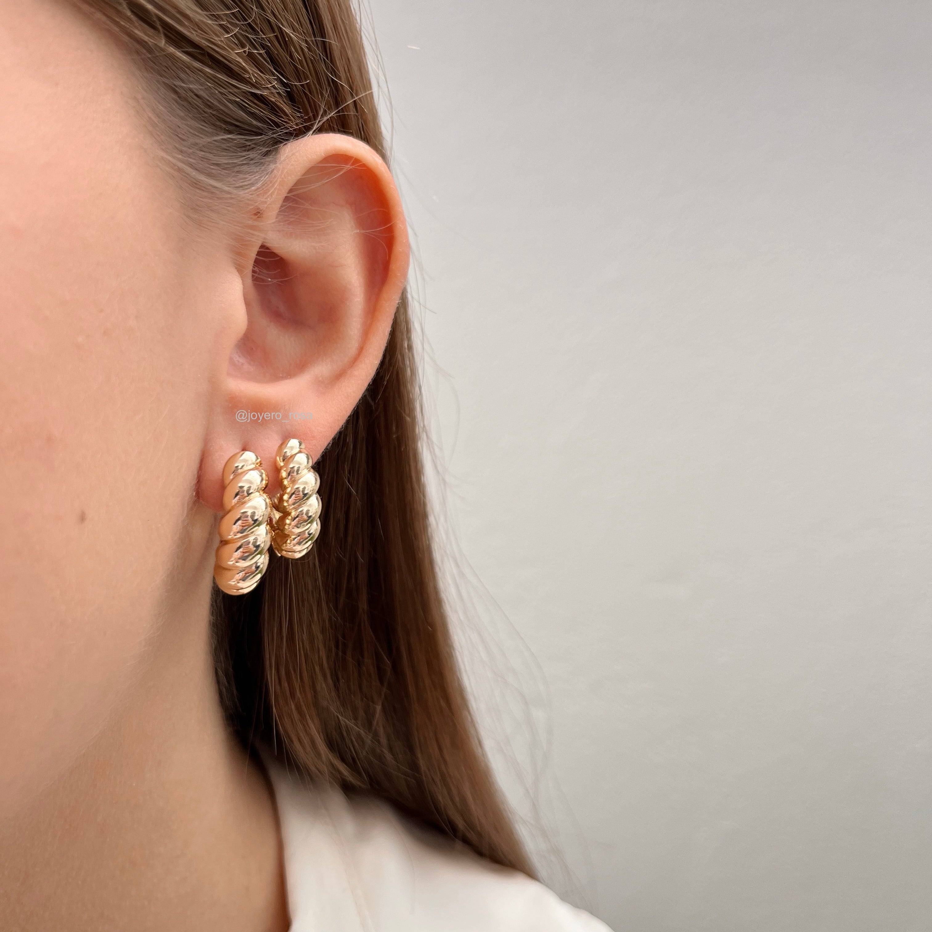 Hoops Croissant (Dorado)