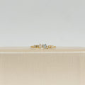Anillo Ajustable Cristales Tornasol