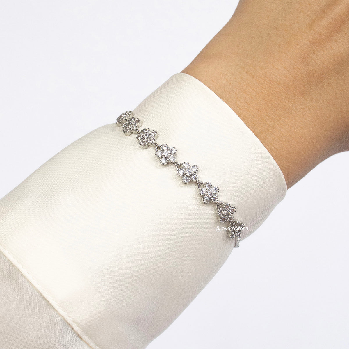 Pulsera Ajustable Flores