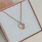 Collar Corazón Cristal