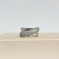 Anillo Ajustable Chunky con Brillos