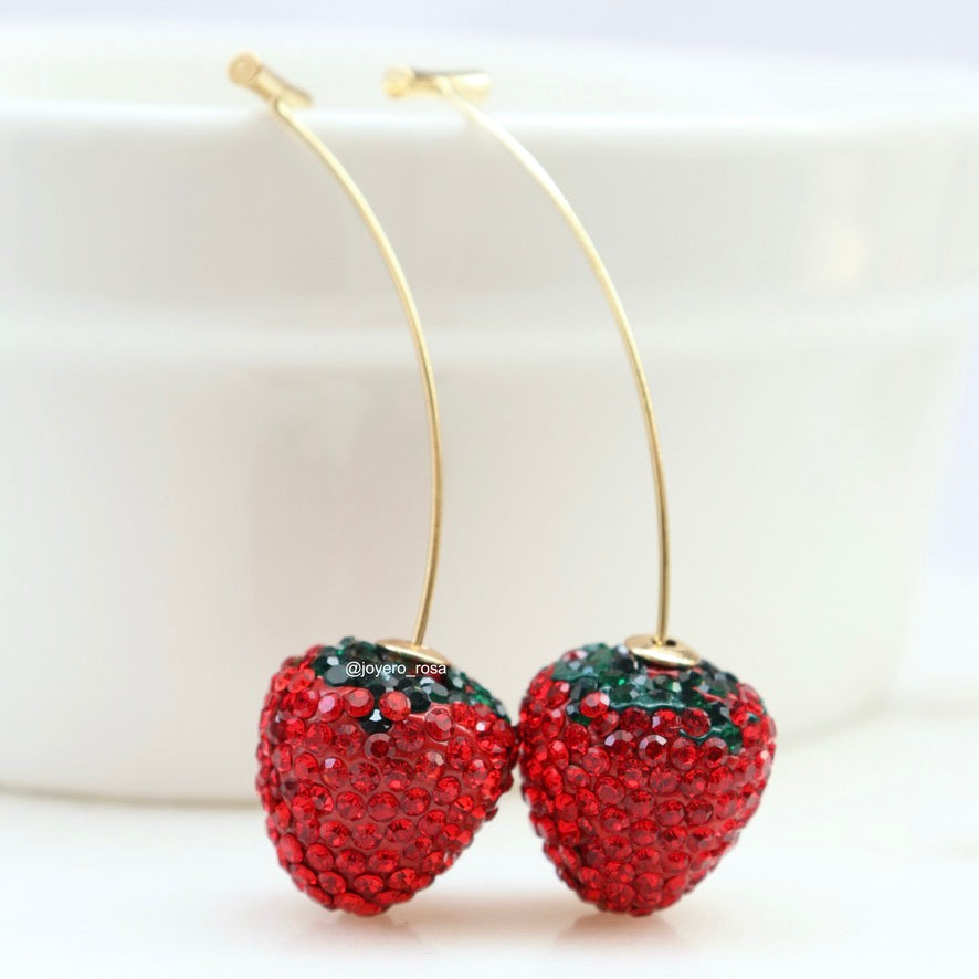 Aretes Fresa